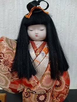 日本人形 木目込み人形 女の子 ヴィンテージ 昭和 Amazon | 日本人形 木目込み 姫人形 レトロ アンティーク | 人形